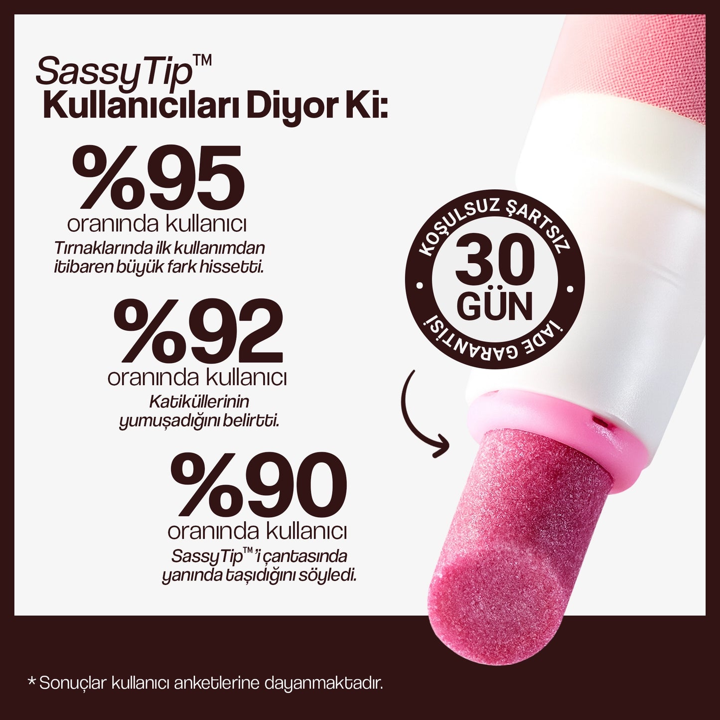 SassyTip 2’si 1 Arada Tırnak Bakım Kalemi