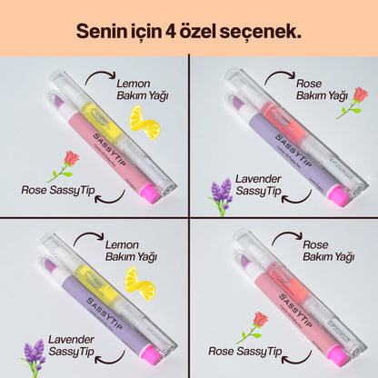 SassyTip 2’si 1 Arada Tırnak Bakım Kalemi