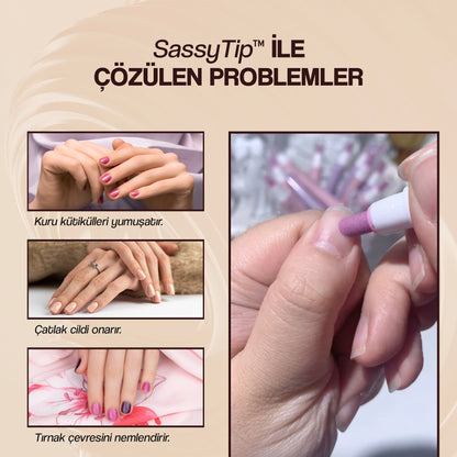 SassyTip 2’si 1 Arada Tırnak Bakım Kalemi